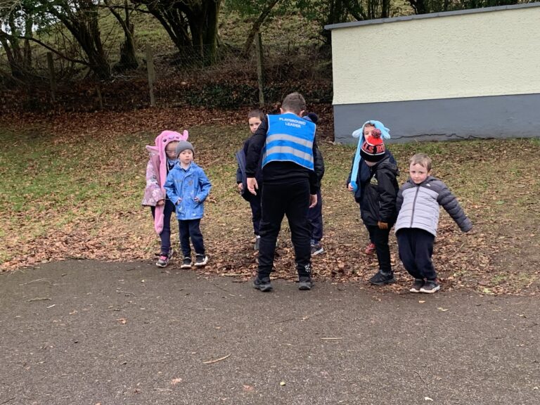 leaders with Junior & Senior Infants