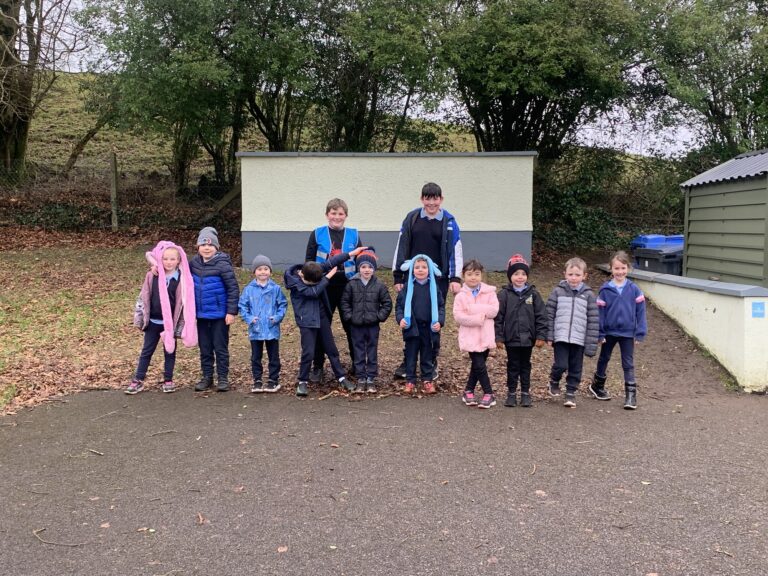 Leaders with Junior & Senior Infants