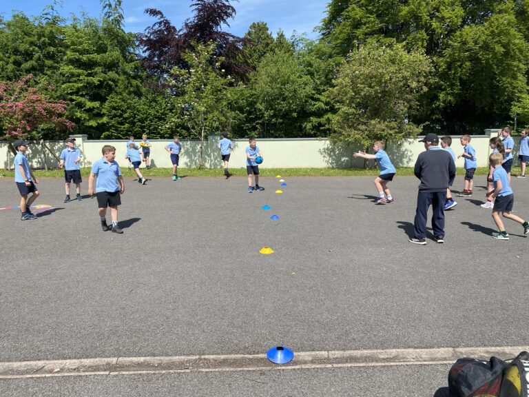 dodge ball at playtime